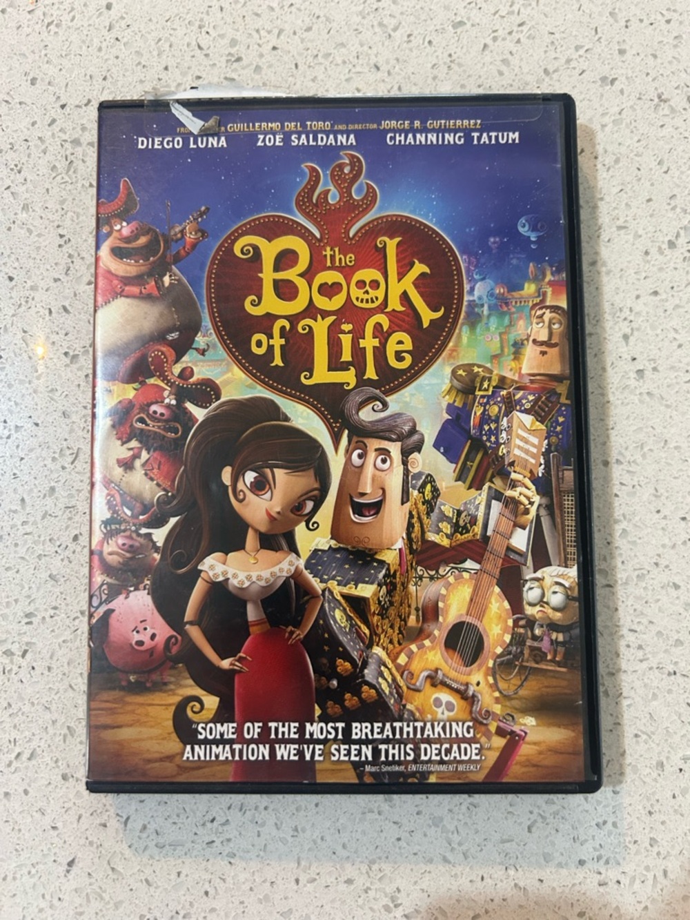 The Book of Life DVD - Colorful Animated Cover